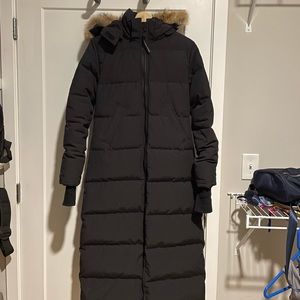Canada goose Parka coat, woman, S, black